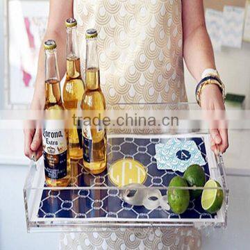 High-end fashion import acrylic tray