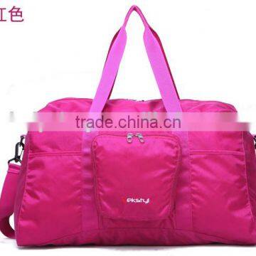2016 convenient large capacity folding travel luggage bag
