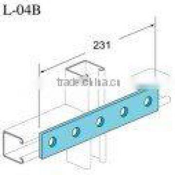 five-hole splice plate