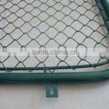 PVC Coated chain link Fence Gate