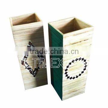 New design bamboo with coconut vase
