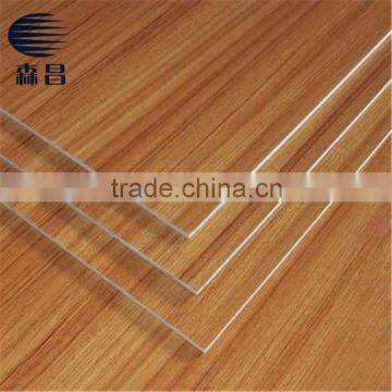 high gloss melamine wall panels/slotted board/melamine board for furniture