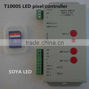 T1000S LED pixel SD card controller 2048 pixels