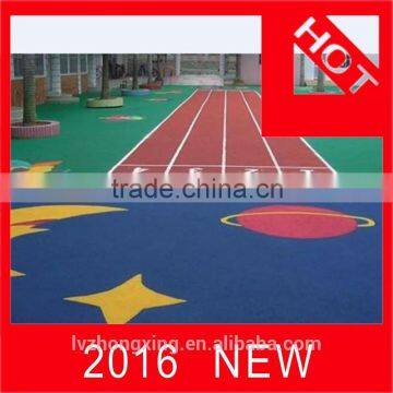 Hot selling EPDM granules/ outdoor sports flooring synthetic running track with low price