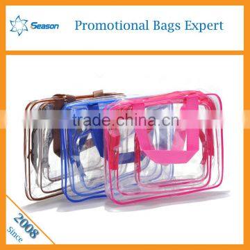 Cosmetic beach bag clear pvc bag cosmetic bag travel