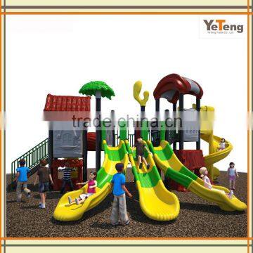 colorful slide outdoor playground equipment tree room outdoor playground equipment