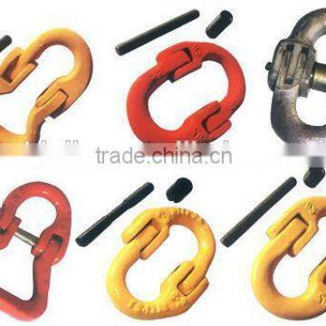 forged pear shaped grade70 steel connecting link,chain connector link