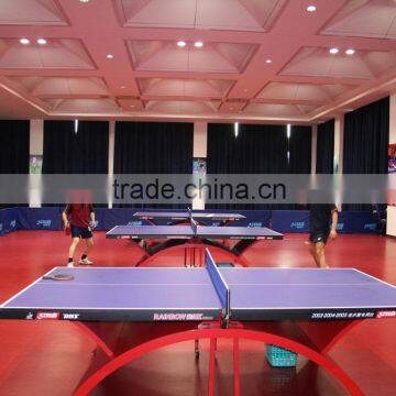 PVC ping-pong court sports flooring (sport court)/PVC sport flooring