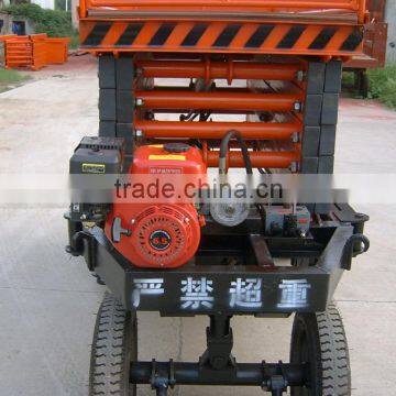Mobile Ecnomical Type Diesel Motor Drived Scissor Pipe Lifting Equipment photo-3