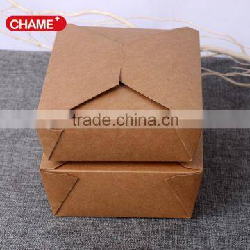 UV Coating disposable kraft paper food grade paper box