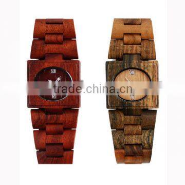 Custom High Quality Quartz Movement WE Wood Watch