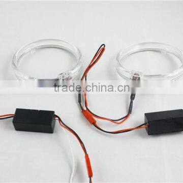 80mm 2.5 Inch White Color Led DRL Xenon Lamp for Toyota for Volvo Led Angel Eyes Head Lamp Led Halo Rings Kit photo-2
