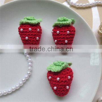 Amigurumi Crochet strawberry eco-friendly teether toys