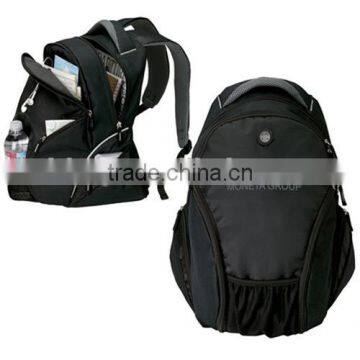 Student Sports Travel Bag Backpack In Black