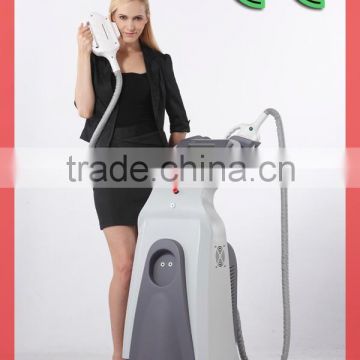 Double handles professional laser hair removal machinewith CE approved