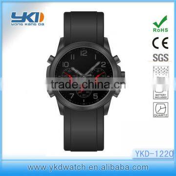 2014 hot selling japan quartz movement silicone watches