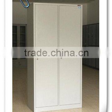 KFY-WR-01 White 2-Door Metal Closets For Academy