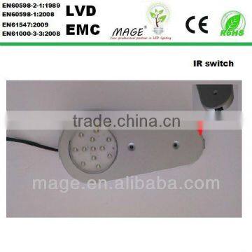 12 volt sensor LED cabinet light for chest with CE RoHS certificates