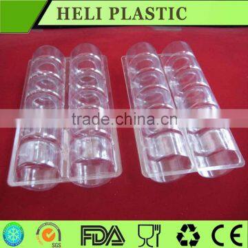 Food Grade Clear/transparent 12pcs Macaron Blister Plastic Packaging Tray/container Quality Choice photo-2
