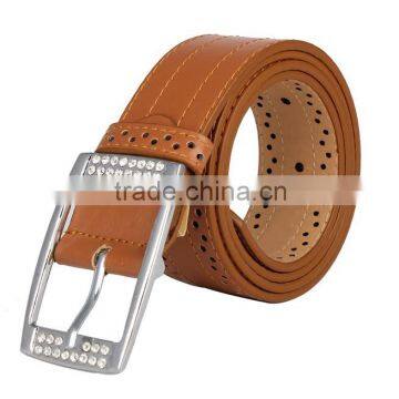Pin Buckle OEM Lady Leather Belt SWF-15062929