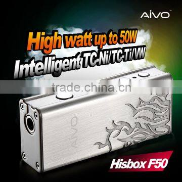best selling hot chinese products TC 50W e Cig device e cigarette box mod clone
