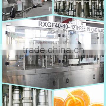 fruit juice processing line/hot filling line/juice beverage filler/juice capping machine