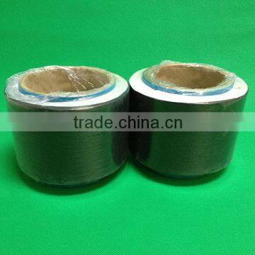 polyester yarn dty fdy poy, conductive polyester filament, carbon yarn dty