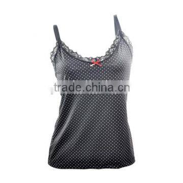 Brand Lady lingerie polyester tank tops