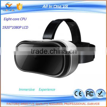 2016 New arrival smart 3d Virtual Reality Glasses all in one vr for sale