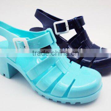 2016 Stylish PVC High Heel Sandals for Women