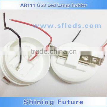 AR111 G53 Led Lamp holder plastic lamp socket base