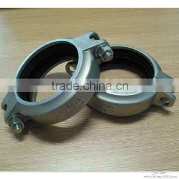 1"-12"Ductile Iron Pipe Fittings Flexible Coupling Made in China/UL Fire Barrier Caulk photo-2