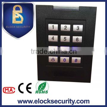 Standalone access control with door bell and keypad