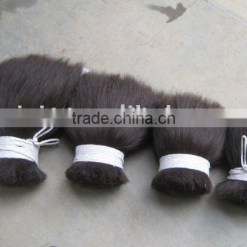 high quality Chinese natural color,remy double drawn human hair