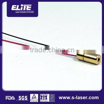 High reliability alunimium anodized/brass 2015 long life laser diode module,808nm laser diode module