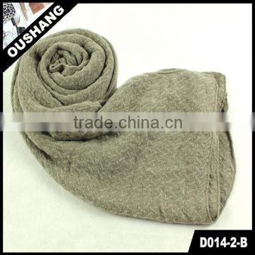 D014-2-B Lady Plain Scarf Pashmina Wholesale