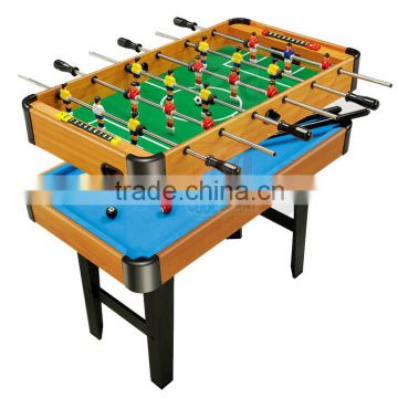 2 in 1 multiple function children's toys billiard table wooden football table combo home game table