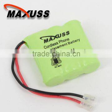 MAXUSS M-404 Cordless Phone Ni-MH Rechargeable Battery Pack 2/3AAA 3.6V Battery Universal Plug