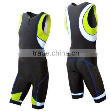 Custom Made Professional Wholesale Plus Size Triathlon Skin Suits with Pad Cheap