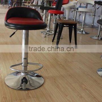 red and black pu bar chair HG-330