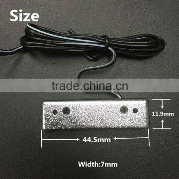 Slim Chrome 3 LED Motorcycle Plate Light License Number Rear Tag Sport Bike photo-3