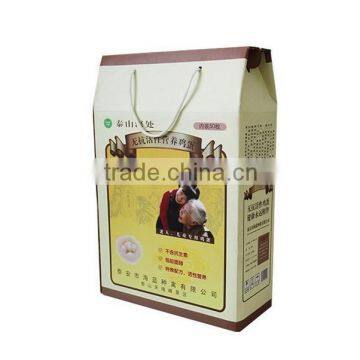 Factory Offer Take Away Cardboard Box With Handle