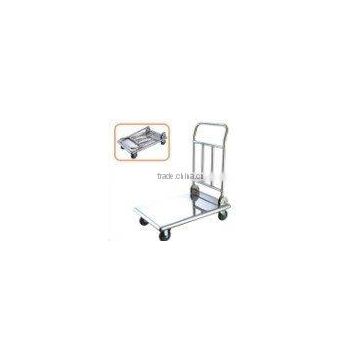 2014 latest Folding rolling Stainless Steel Flat Cart