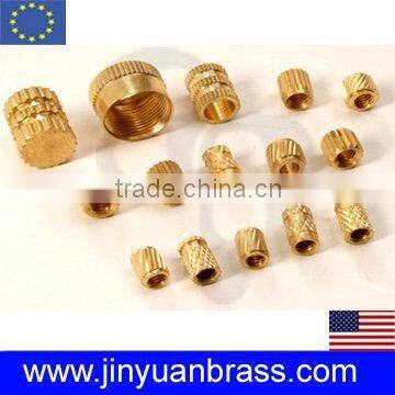 knurled Brass insert nut