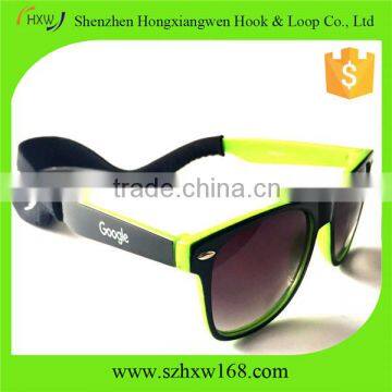 OEM design customized neoprene sunglass strap with own logo