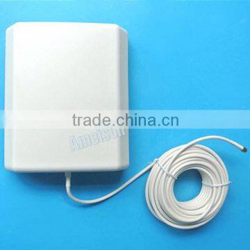 Antenna Manufacturer Outdoor/Indoor 698-960/1710-2700MHz 7/10dBi Wide Band DAS & LTE Patch Flat Panel Wall Socket Antenna