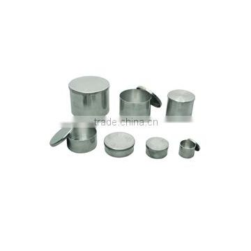 Aluminium Moisture Content Tin with Lid