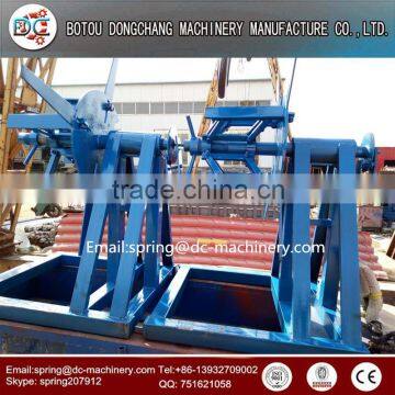 10 Tons automatic hydraulic uncoiler with coil car