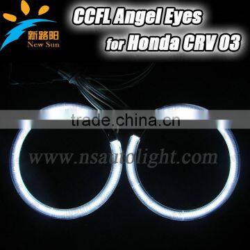 Hot Sale CCFL Angel Eyes for Honda 03, 12V Round Univesal CCFL halo ring angel eyes honda headlight