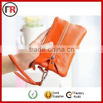 Lady zipper coin holder purse with factory price